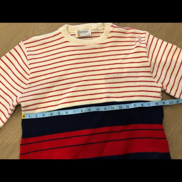 Vintage Heritage Sportswear Sweater Nautical. Size Large - Picture 9 of 10